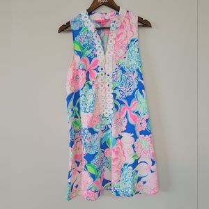 Lilly Pulitzer Jane Shift in Peony for Your Thoughts Size 10